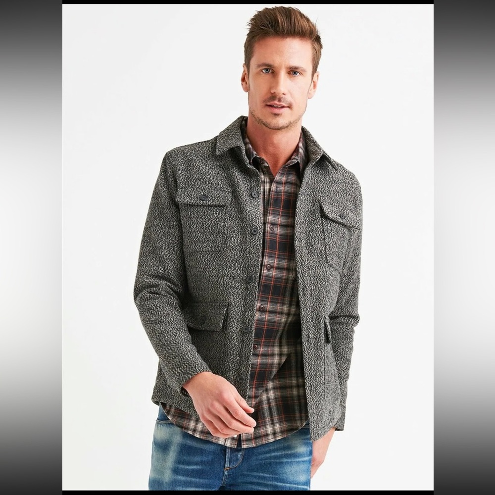 LUCKY BRAND Grindle Four Pocket UTILITY MODERN Jacket